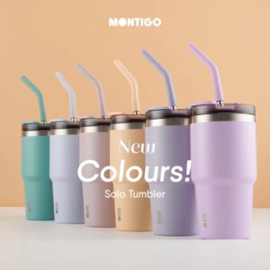 Montigo | Solo Tumbler Collection 20oz - 590ml | Tahan Lama, Anti Bocor, Siap Dibawa ke Mana Saja