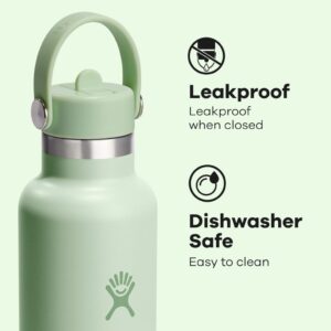 Hydro Flask Standard Mouth Flex Straw Cap 21 Oz | Tutup Anti Bocor + Straw Nyaman & Fleksibel