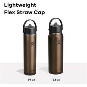 Lightweight Wide Flex Straw Cap 24 Oz