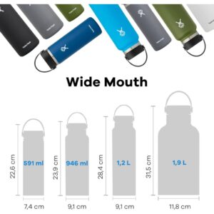 Hydro Flask Wide Mouth Flex Cap Size 16 Oz | New Color Fall/Winter
