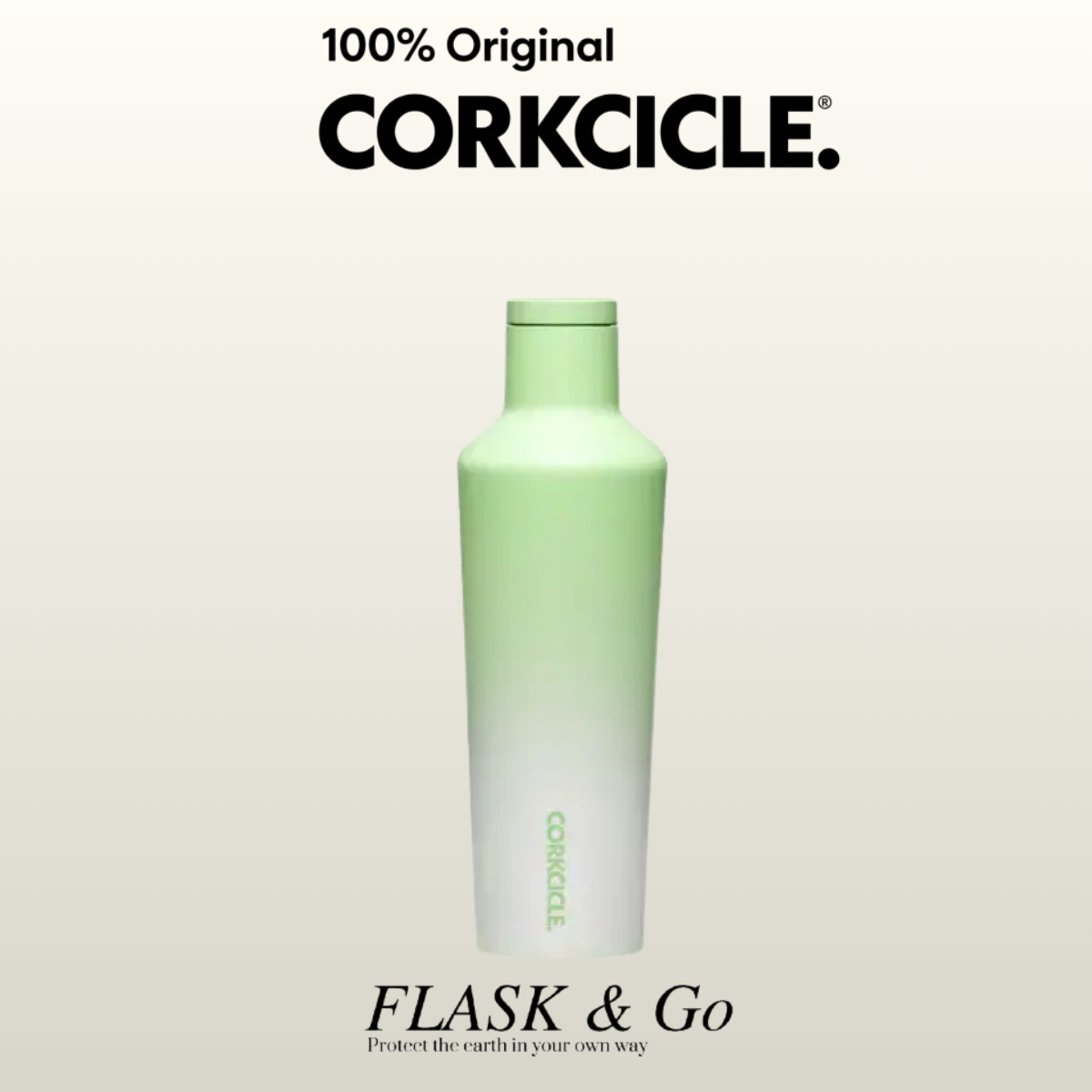 Corkcicle Canteen Honeydew 16 Oz