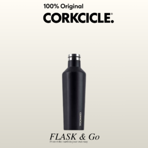 Corkcicle Waterman Canteen Matte Black 16 Oz